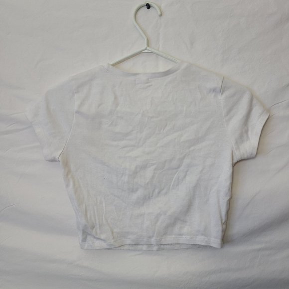 Garage Graphic Cropped Tee - Picture 2 of 2